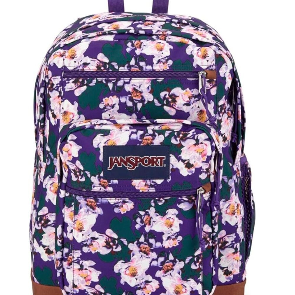JanSport Floral Backpack, with 15-inch Laptop Sleeve